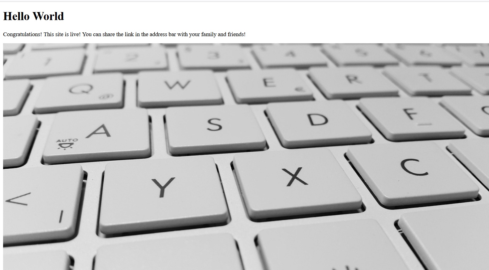 Output of Project 1.