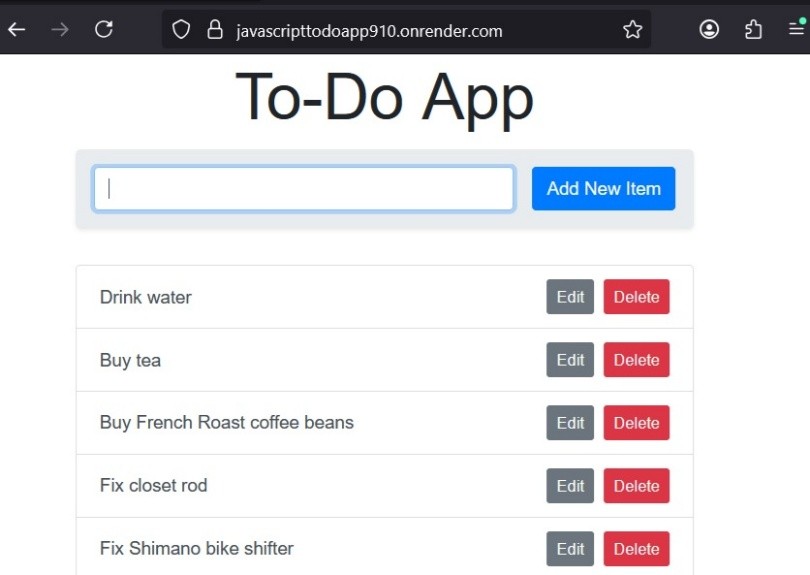 To-Do App